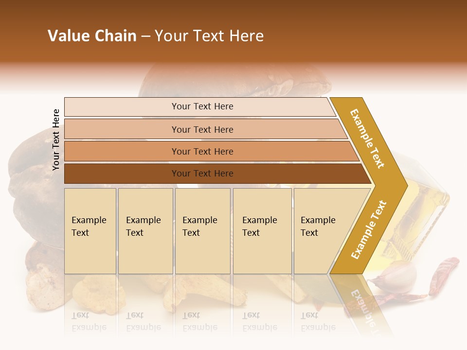 Oil White Beauty PowerPoint Template