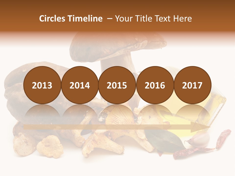 Oil White Beauty PowerPoint Template