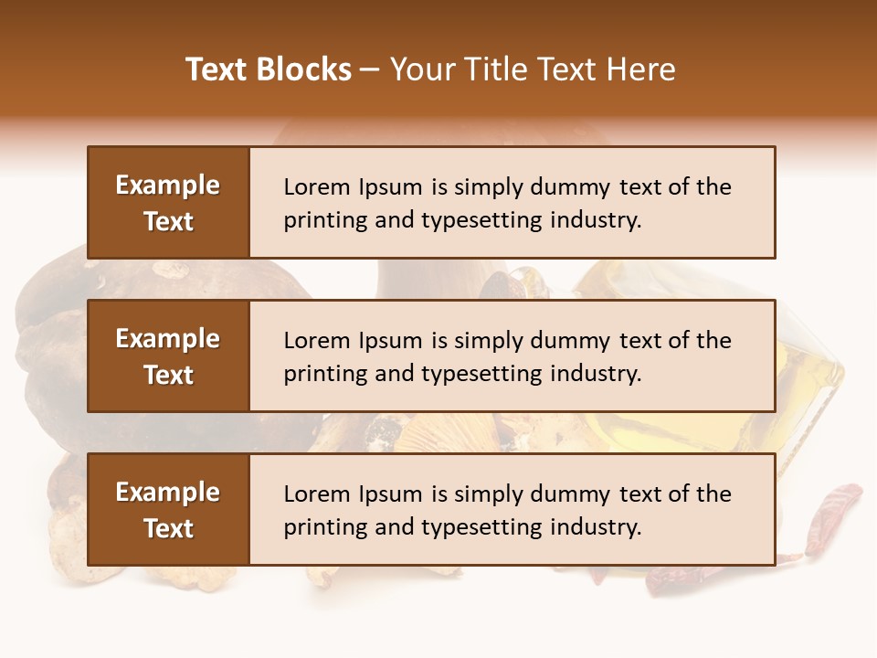 Oil White Beauty PowerPoint Template