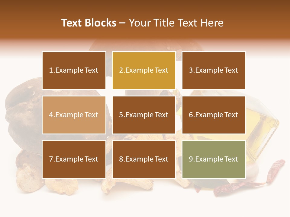 Oil White Beauty PowerPoint Template