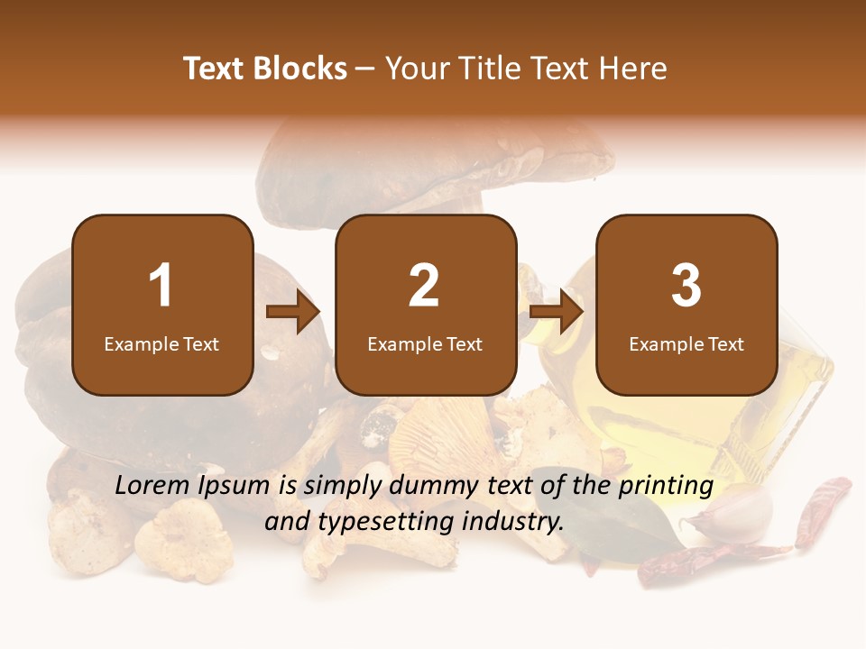 Oil White Beauty PowerPoint Template