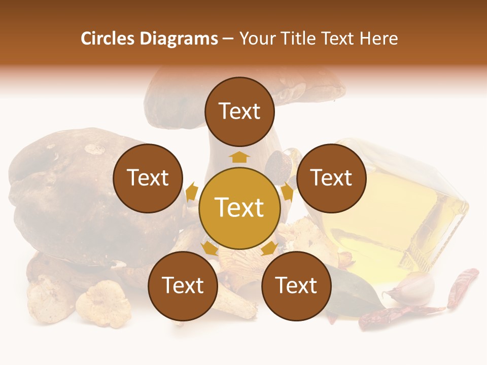 Oil White Beauty PowerPoint Template