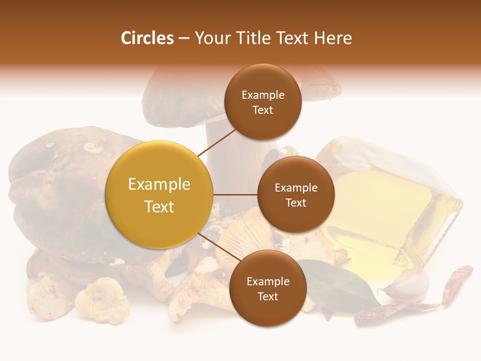 Oil White Beauty PowerPoint Template