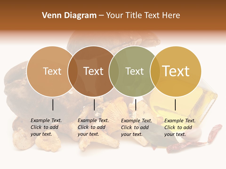 Oil White Beauty PowerPoint Template