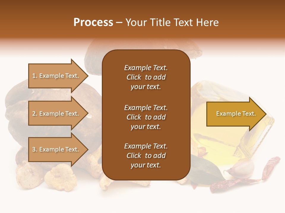Oil White Beauty PowerPoint Template