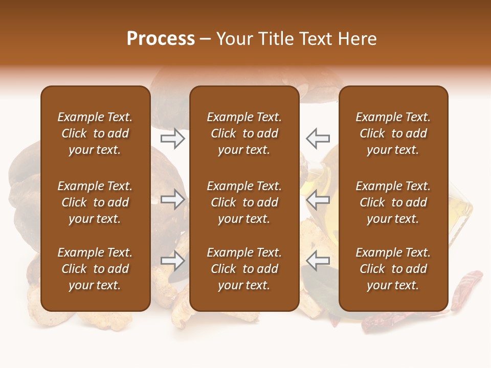 Oil White Beauty PowerPoint Template