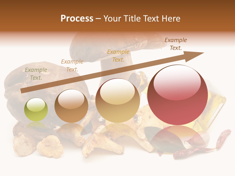 Oil White Beauty PowerPoint Template