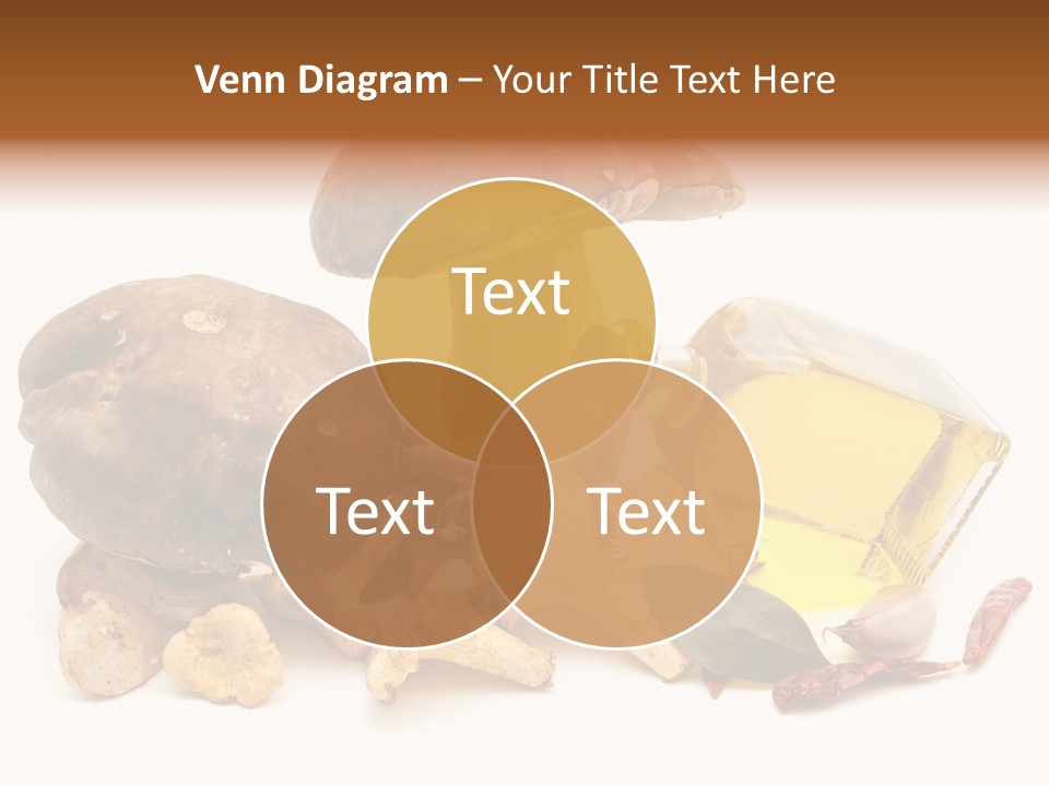 Oil White Beauty PowerPoint Template