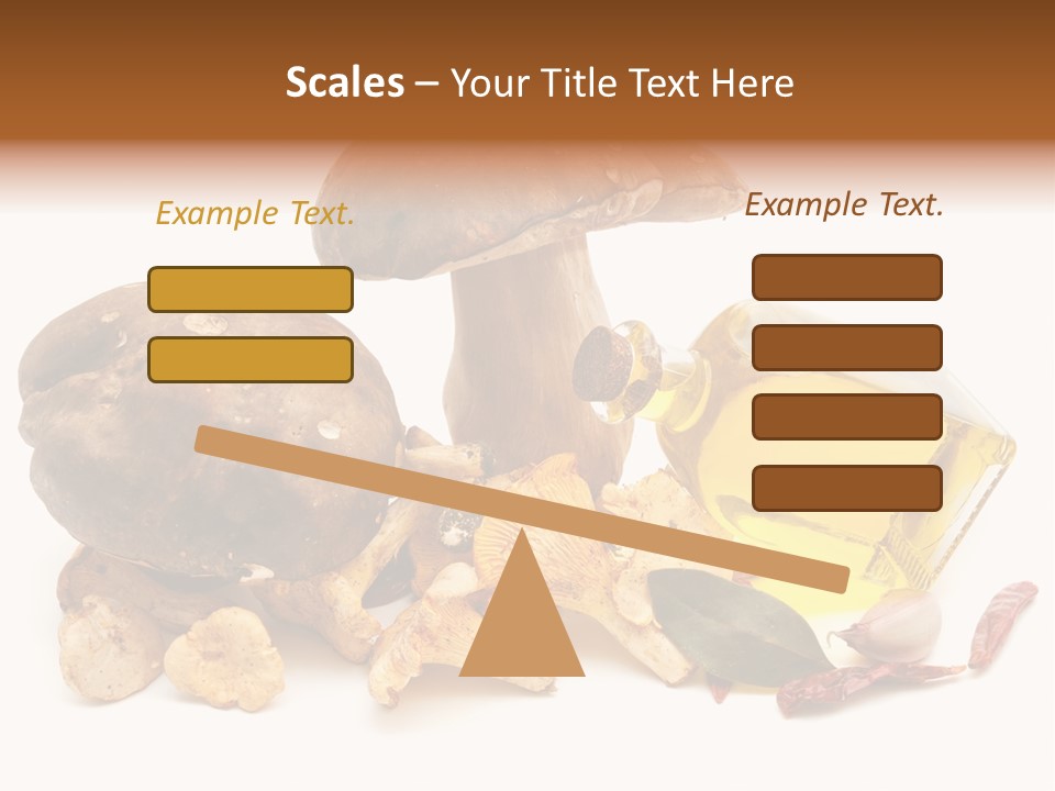 Oil White Beauty PowerPoint Template