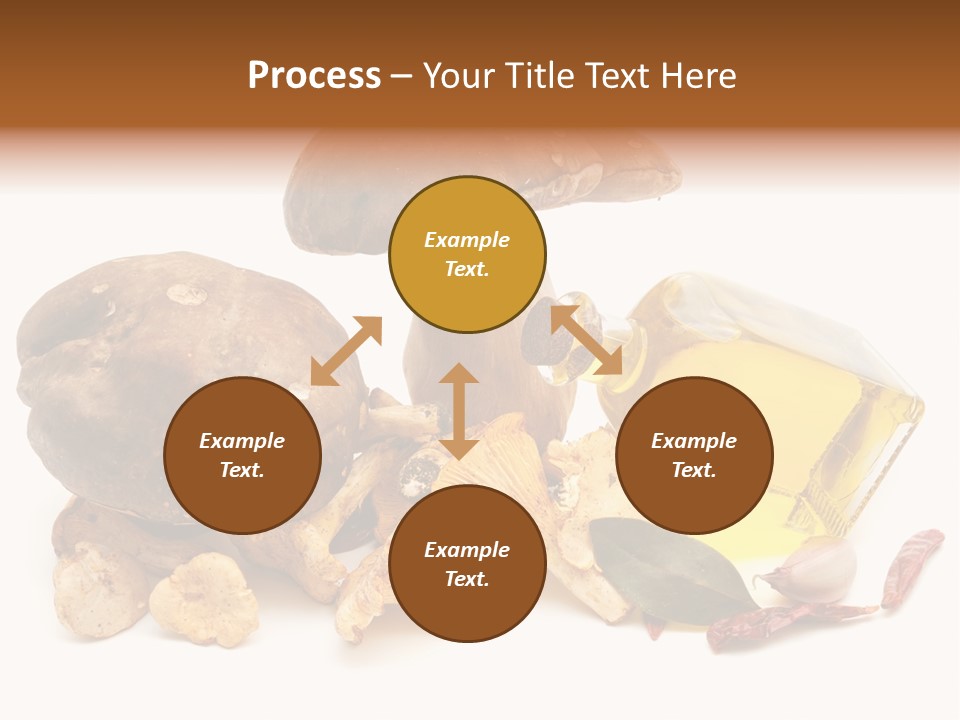 Oil White Beauty PowerPoint Template