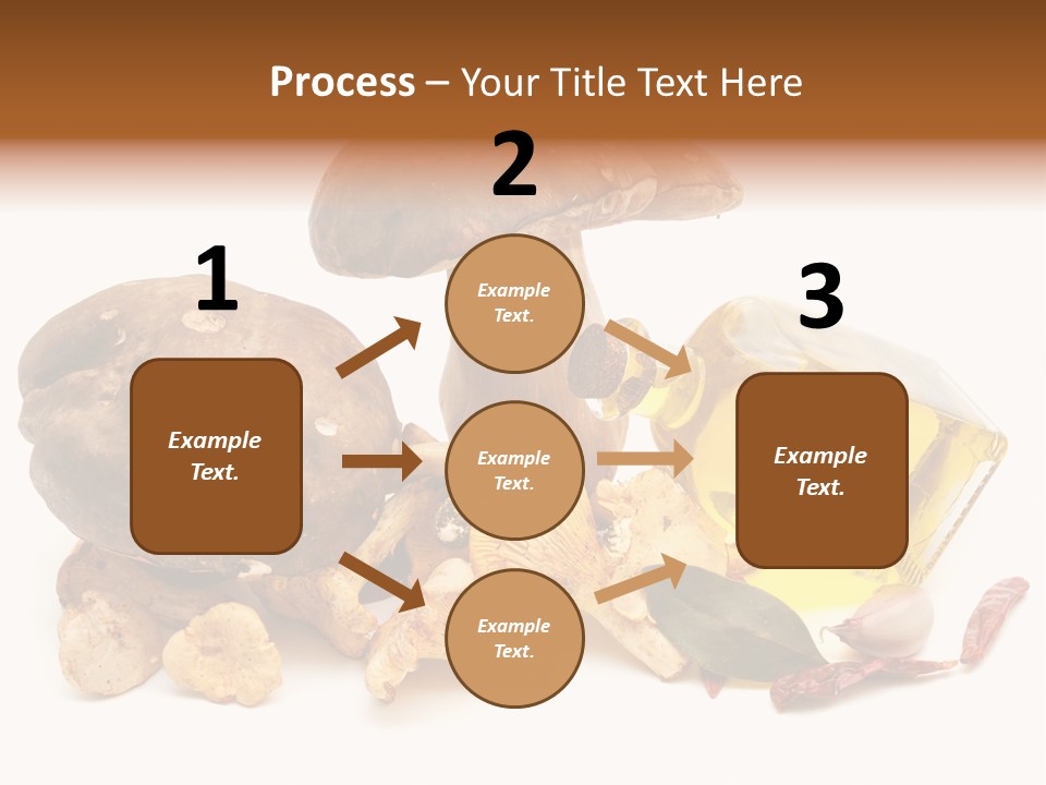 Oil White Beauty PowerPoint Template