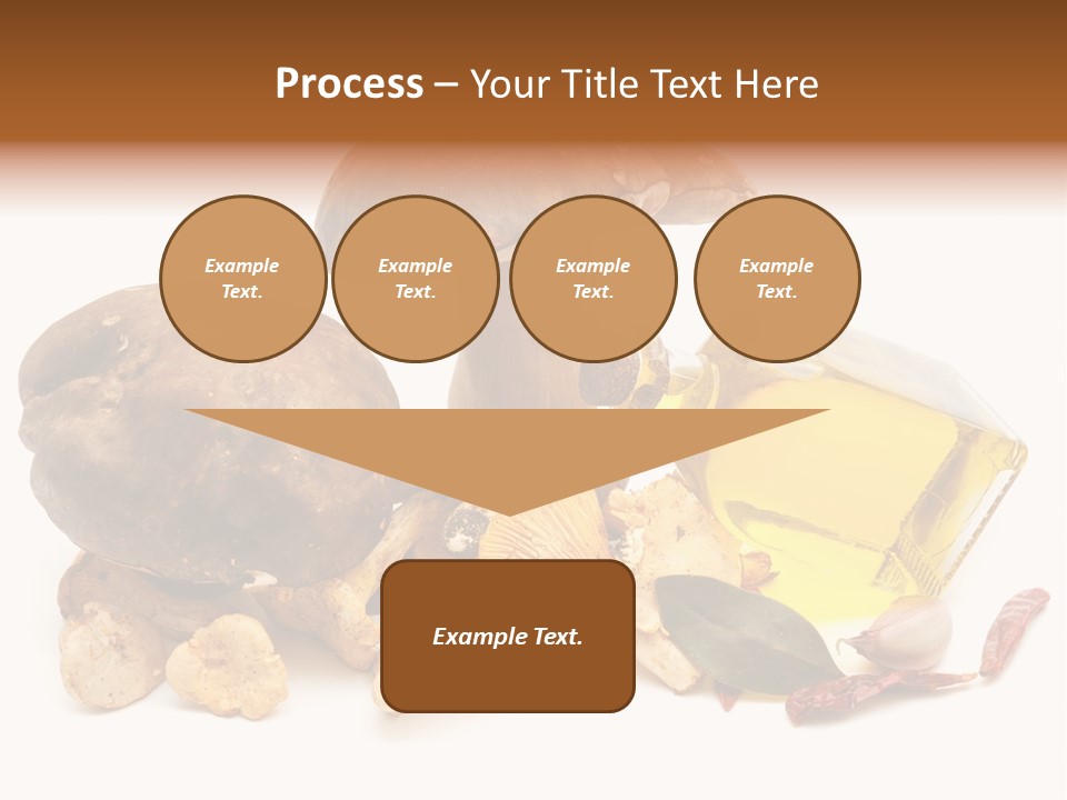 Oil White Beauty PowerPoint Template