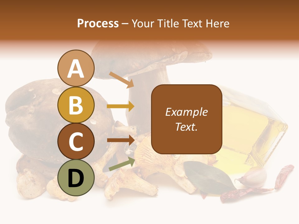 Oil White Beauty PowerPoint Template