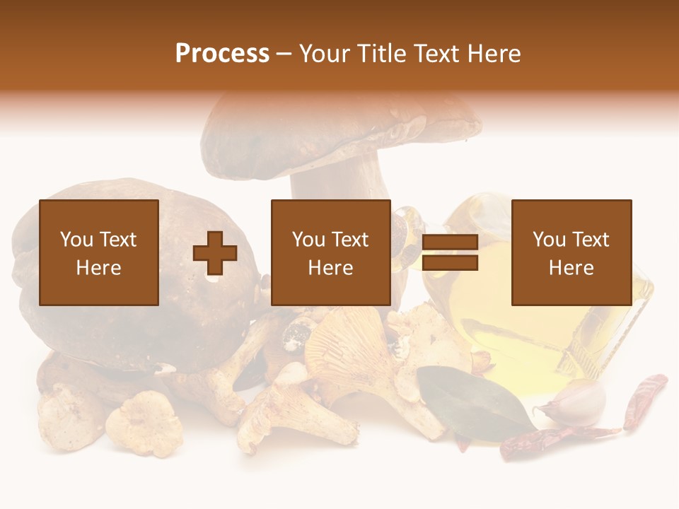 Oil White Beauty PowerPoint Template