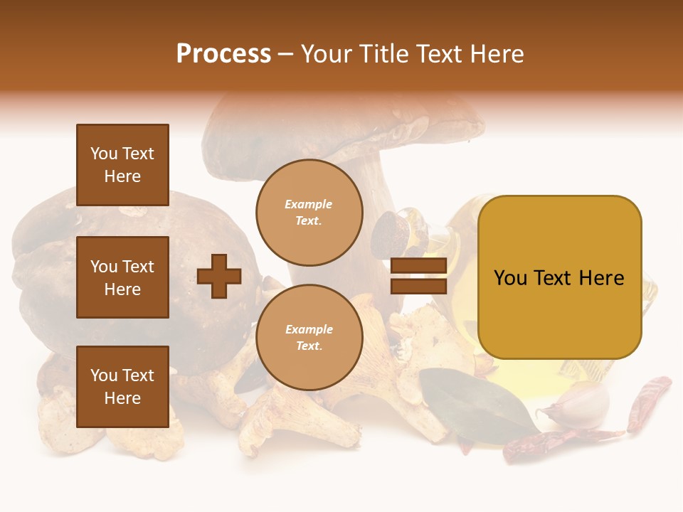 Oil White Beauty PowerPoint Template