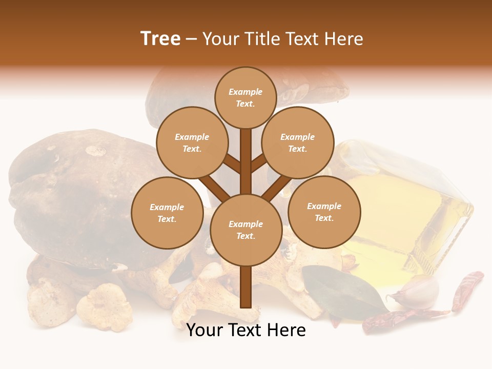 Oil White Beauty PowerPoint Template