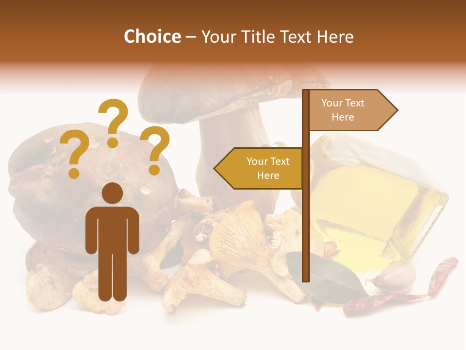 Oil White Beauty PowerPoint Template