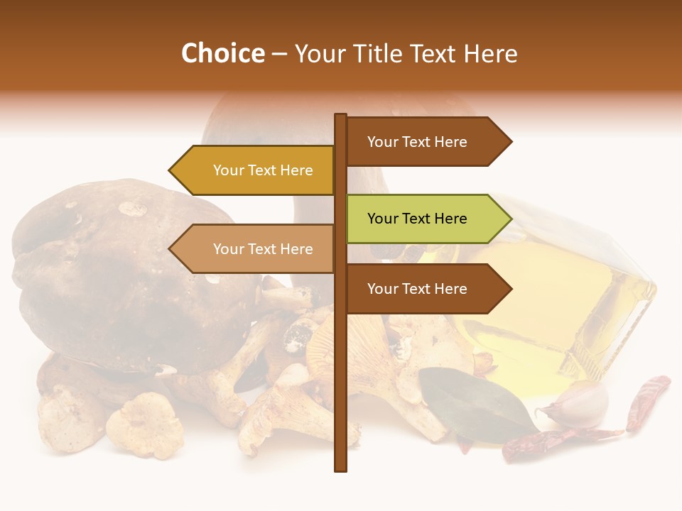 Oil White Beauty PowerPoint Template