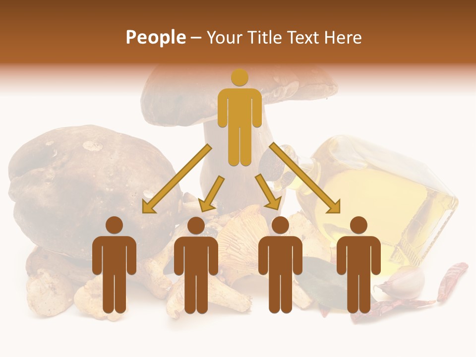 Oil White Beauty PowerPoint Template