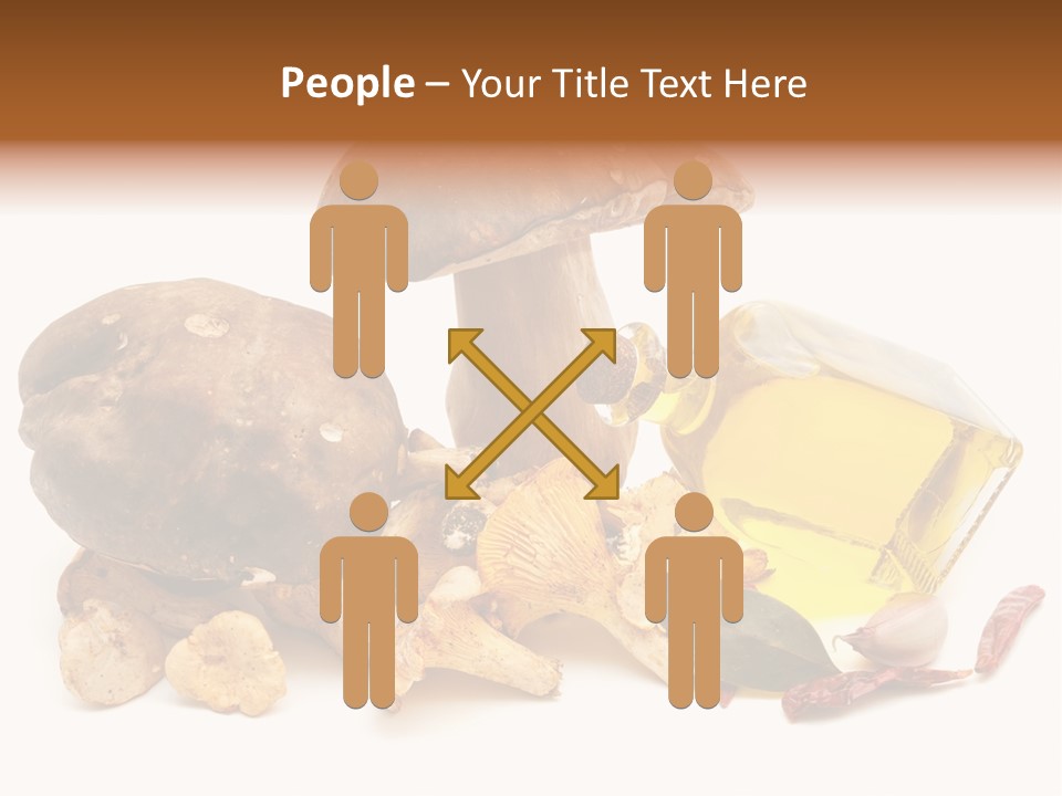 Oil White Beauty PowerPoint Template