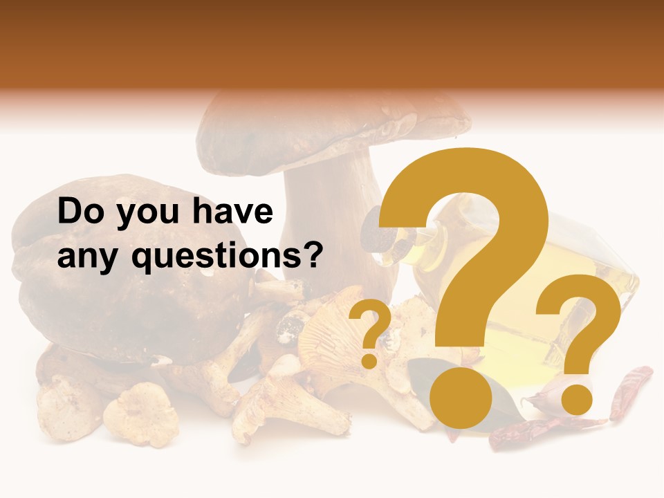 Oil White Beauty PowerPoint Template