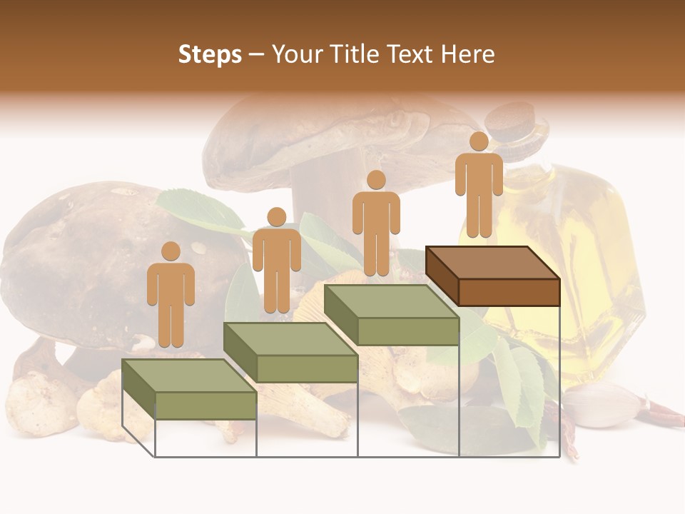 Beauty Isolated Orange PowerPoint Template