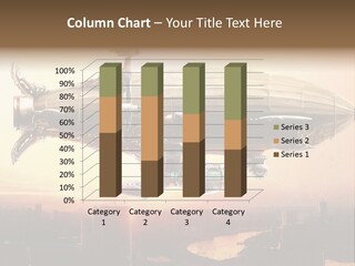 Altitude Sunset Painting PowerPoint Template