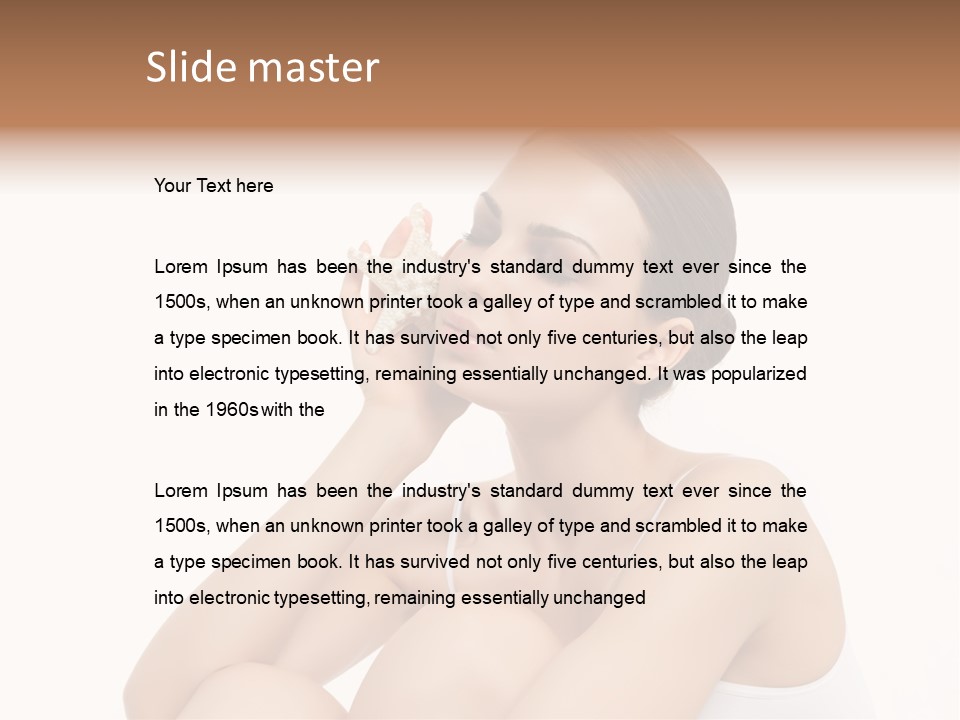 Adult Relaxing Attractive PowerPoint Template