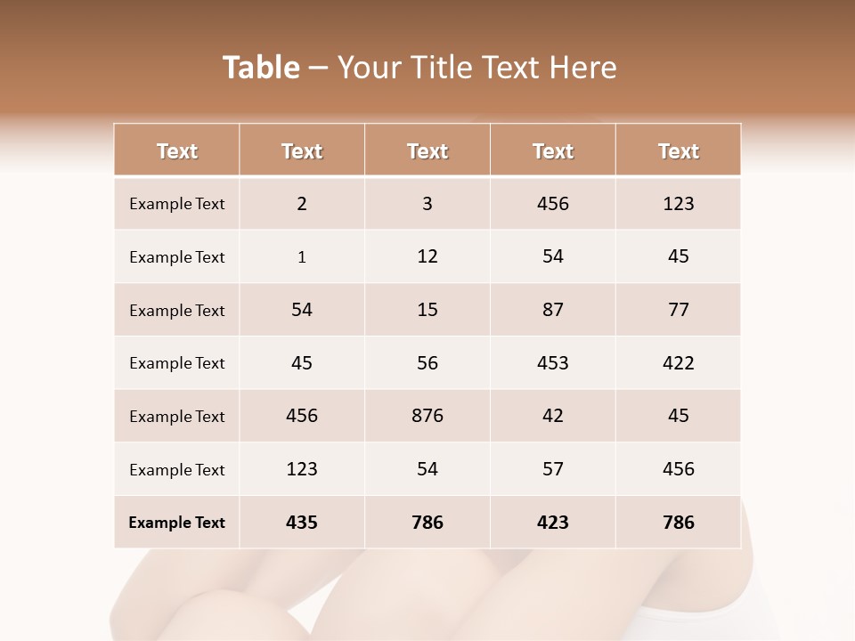Adult Relaxing Attractive PowerPoint Template