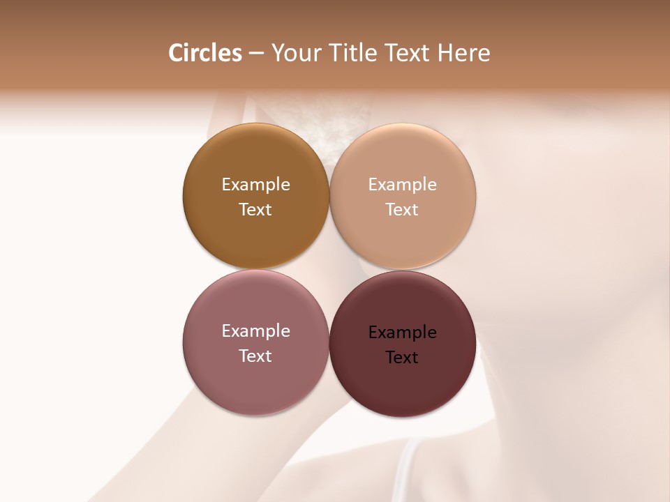 Attractive Cosmetic Relaxation PowerPoint Template