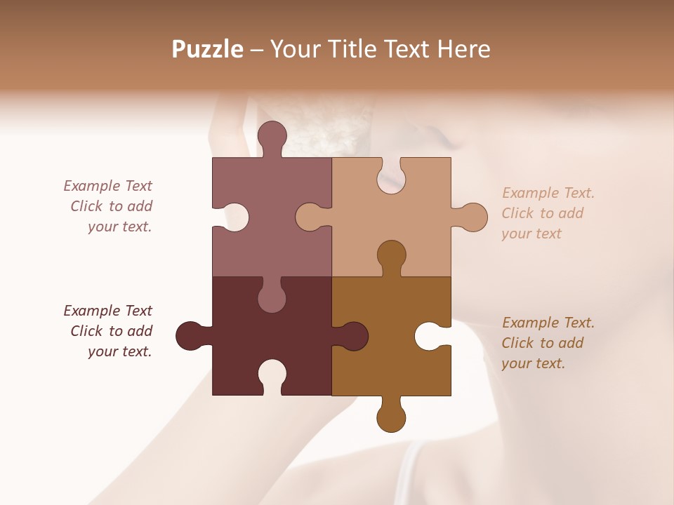 Attractive Cosmetic Relaxation PowerPoint Template