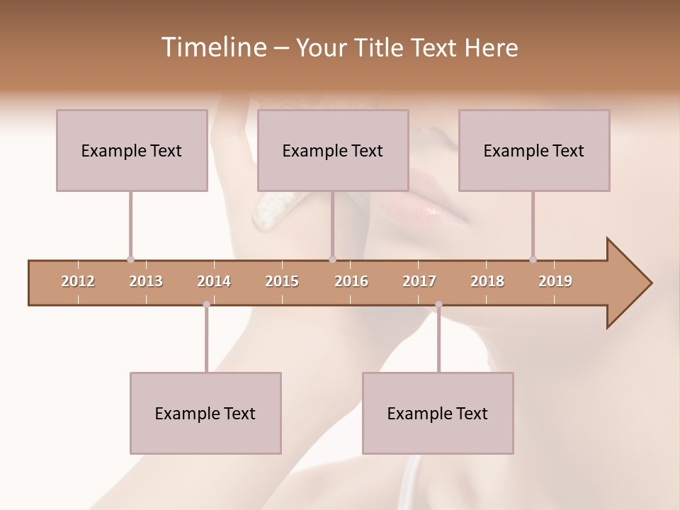 Attractive Cosmetic Relaxation PowerPoint Template