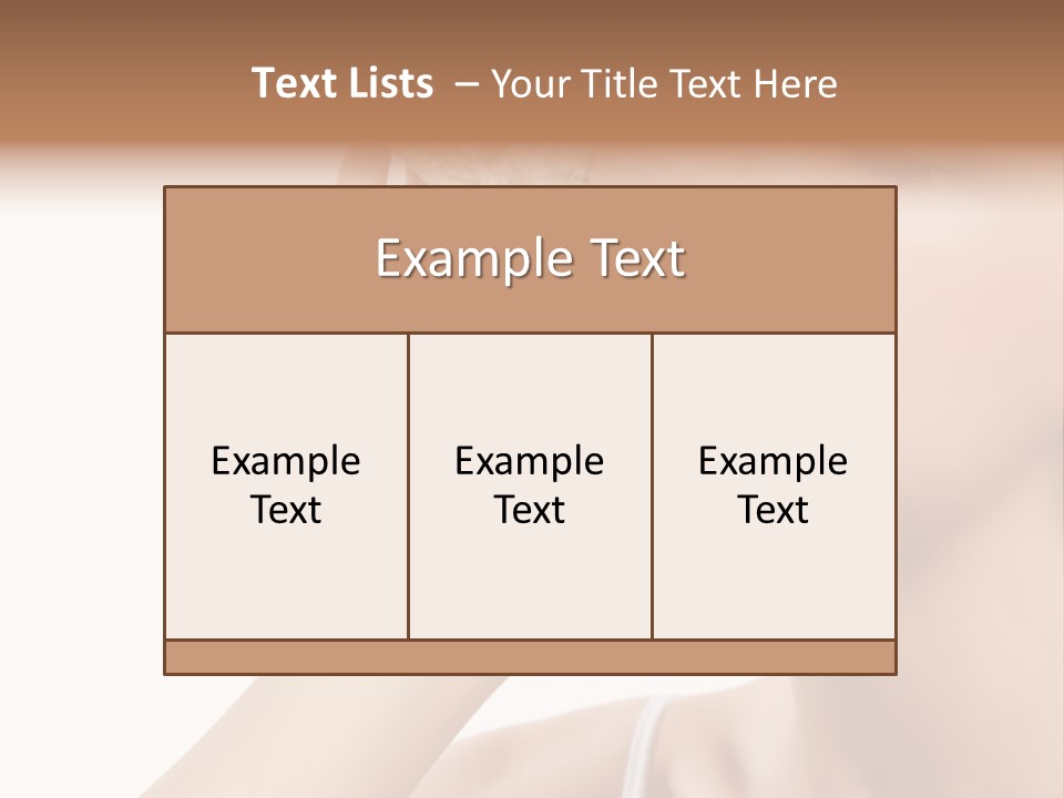 Attractive Cosmetic Relaxation PowerPoint Template