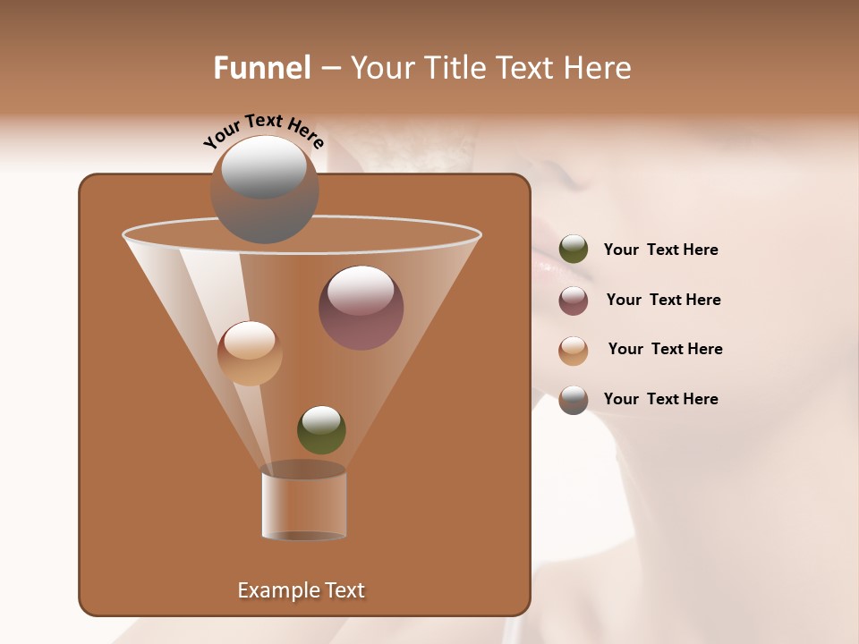 Attractive Cosmetic Relaxation PowerPoint Template