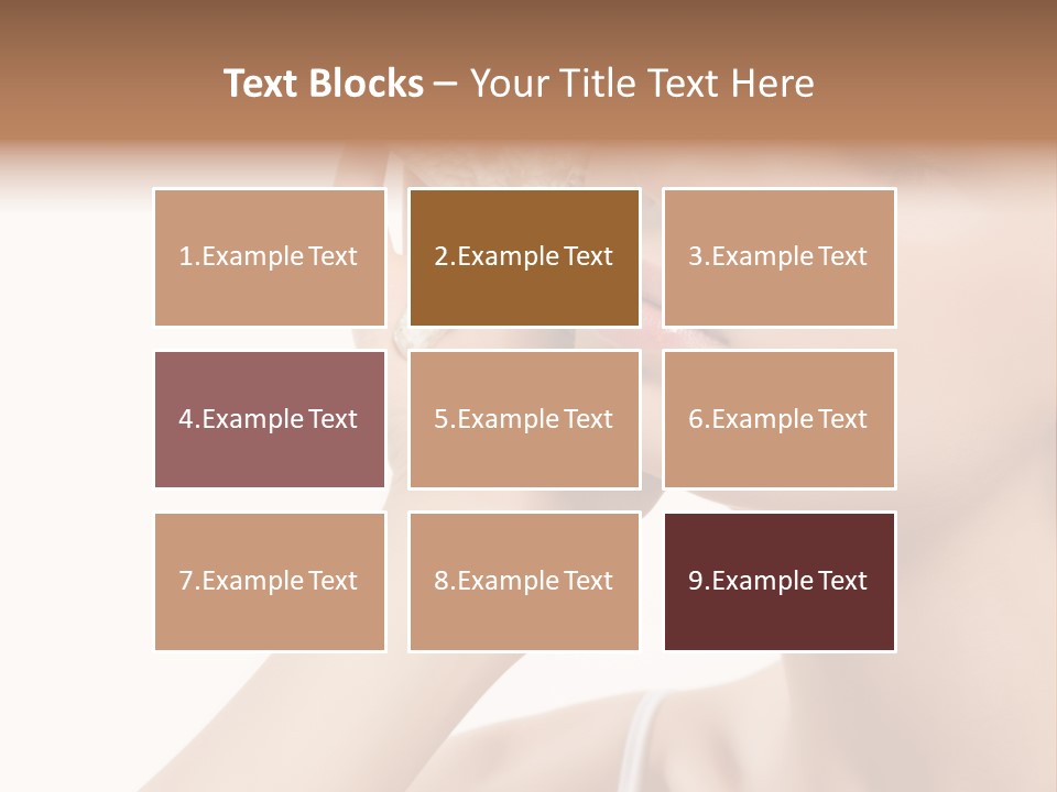 Attractive Cosmetic Relaxation PowerPoint Template