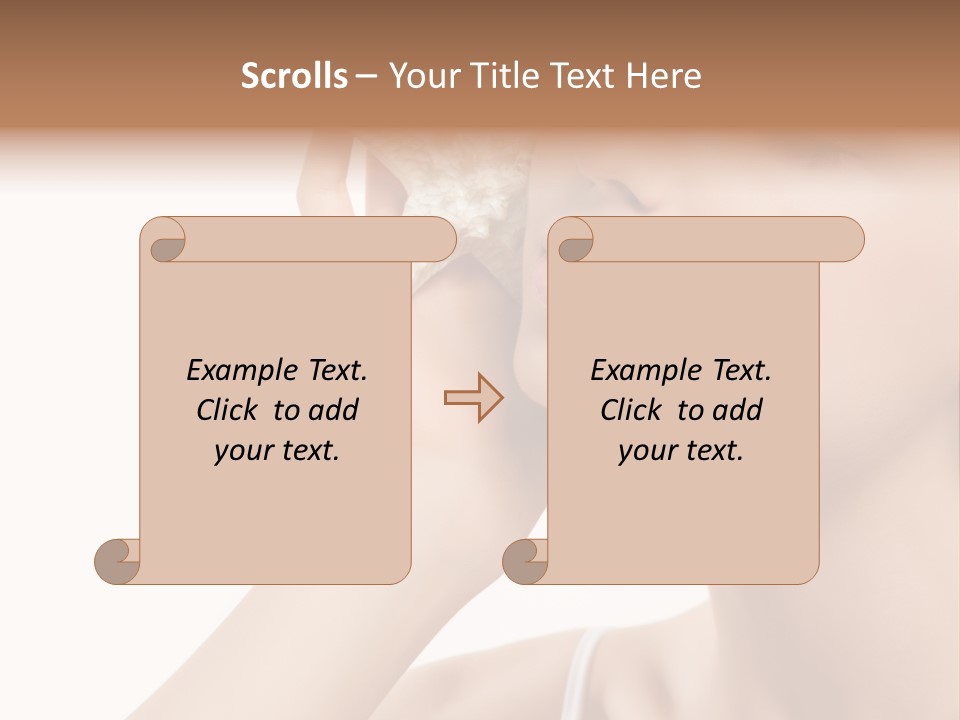 Attractive Cosmetic Relaxation PowerPoint Template
