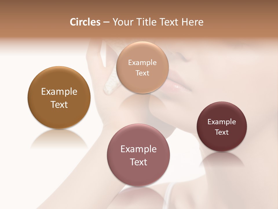 Attractive Cosmetic Relaxation PowerPoint Template