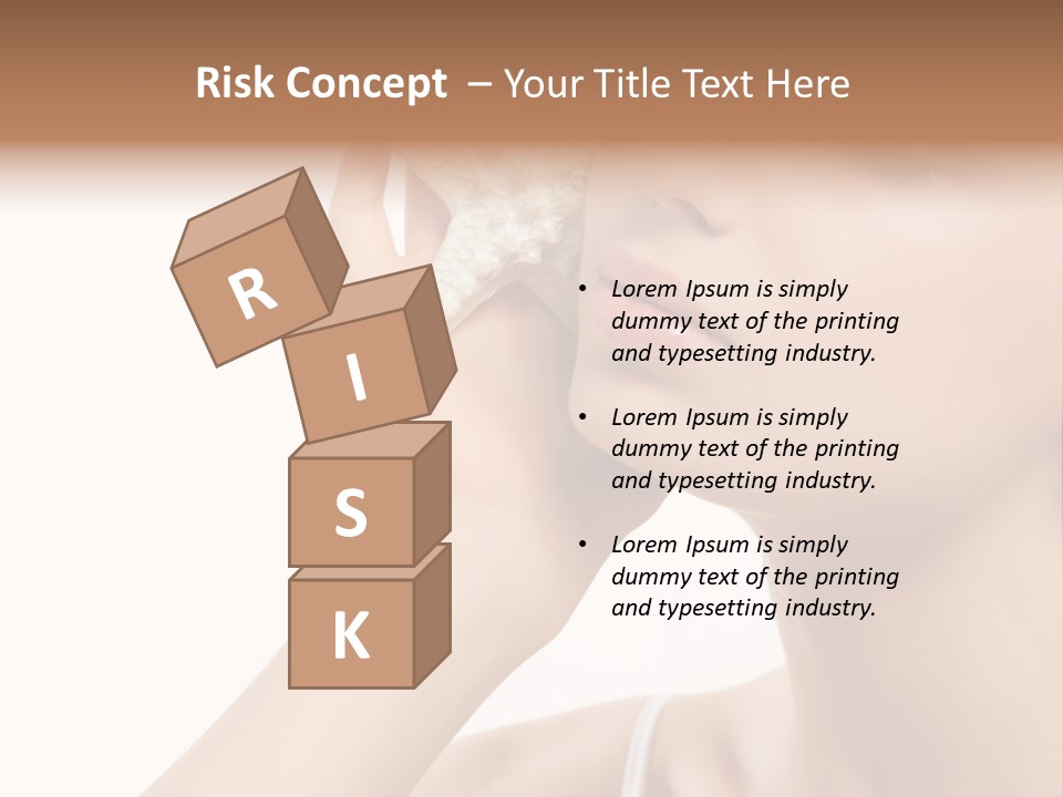 Attractive Cosmetic Relaxation PowerPoint Template