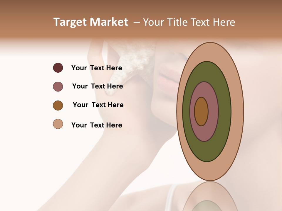 Attractive Cosmetic Relaxation PowerPoint Template