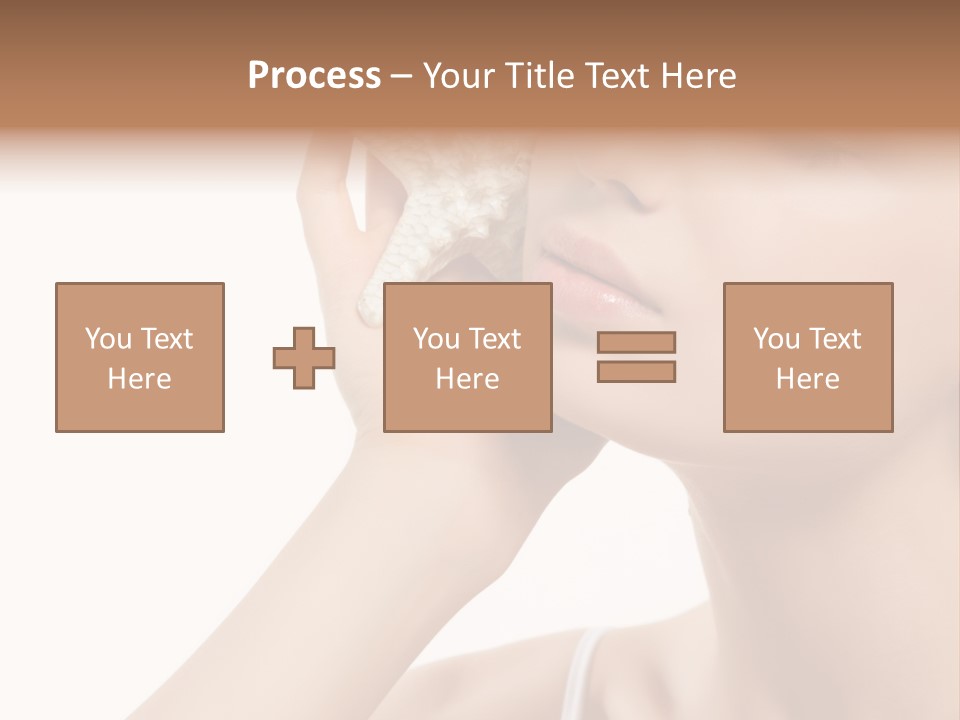 Attractive Cosmetic Relaxation PowerPoint Template