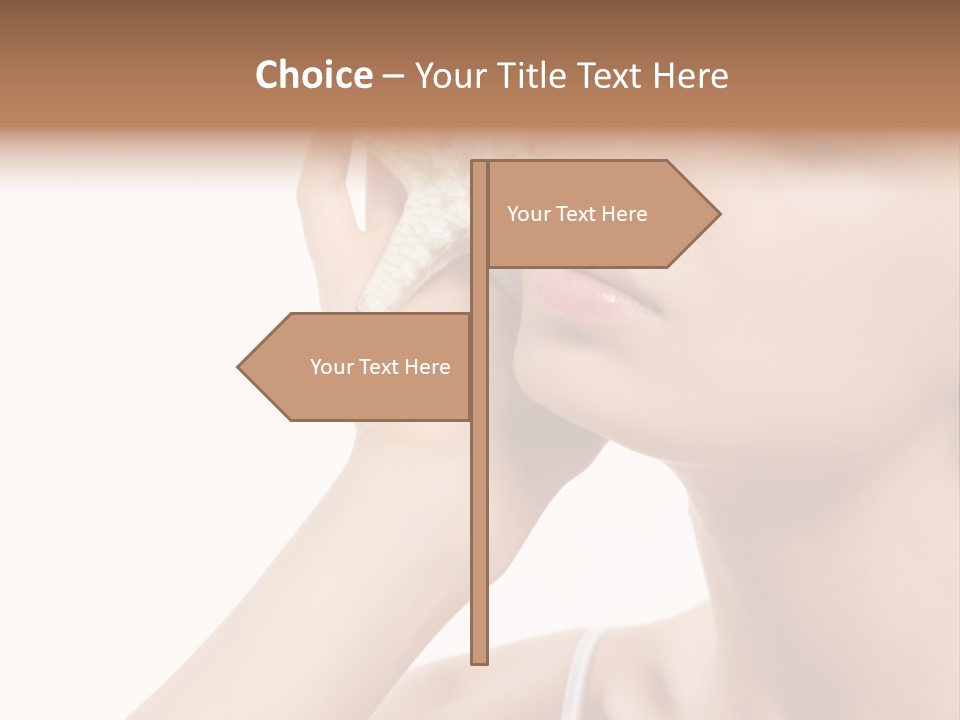 Attractive Cosmetic Relaxation PowerPoint Template