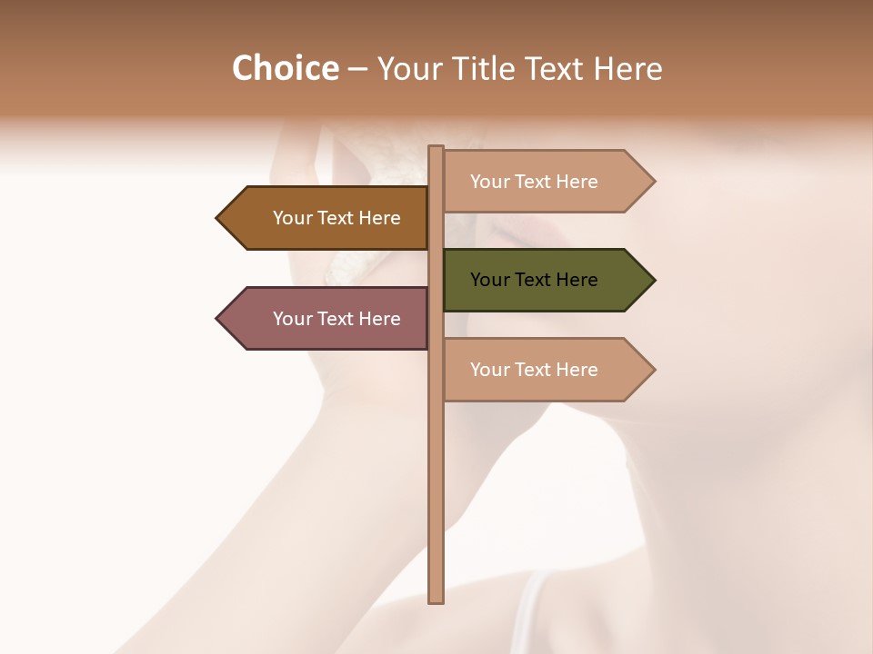 Attractive Cosmetic Relaxation PowerPoint Template