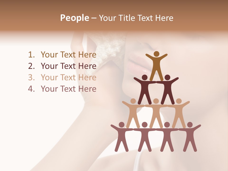 Attractive Cosmetic Relaxation PowerPoint Template