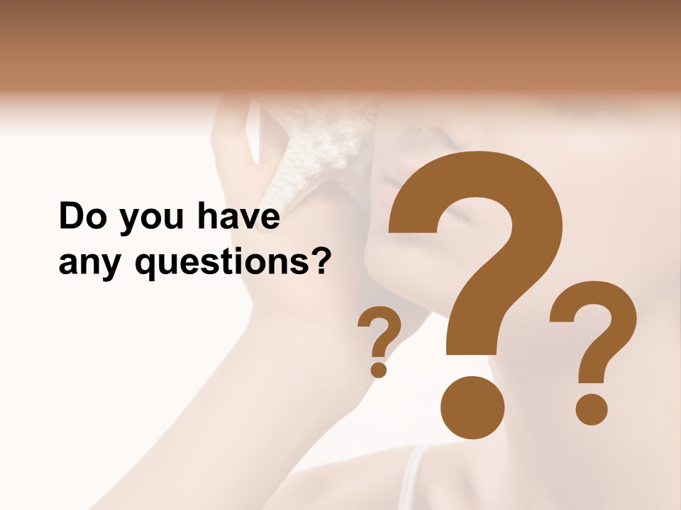 Attractive Cosmetic Relaxation PowerPoint Template