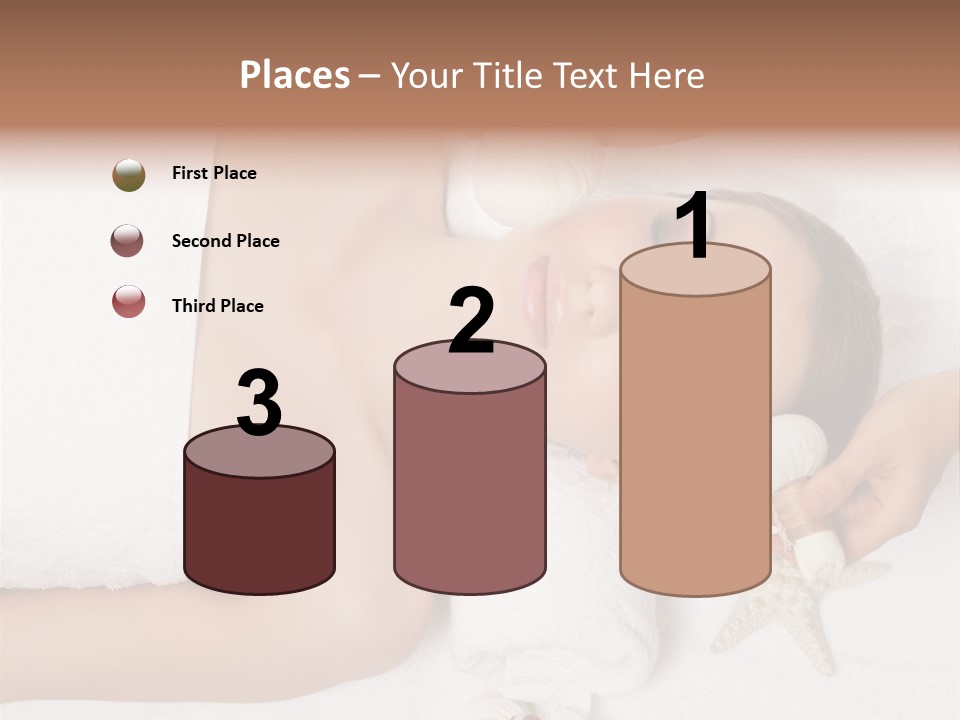 Beautiful Hand Skin PowerPoint Template