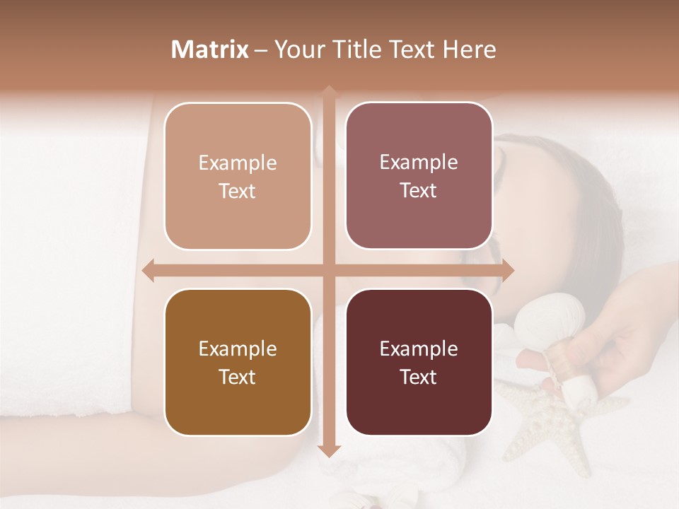 Beautiful Hand Skin PowerPoint Template