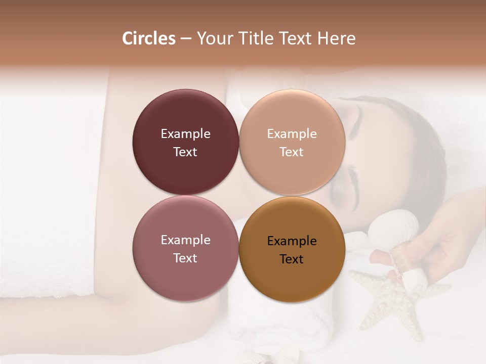 Beautiful Hand Skin PowerPoint Template