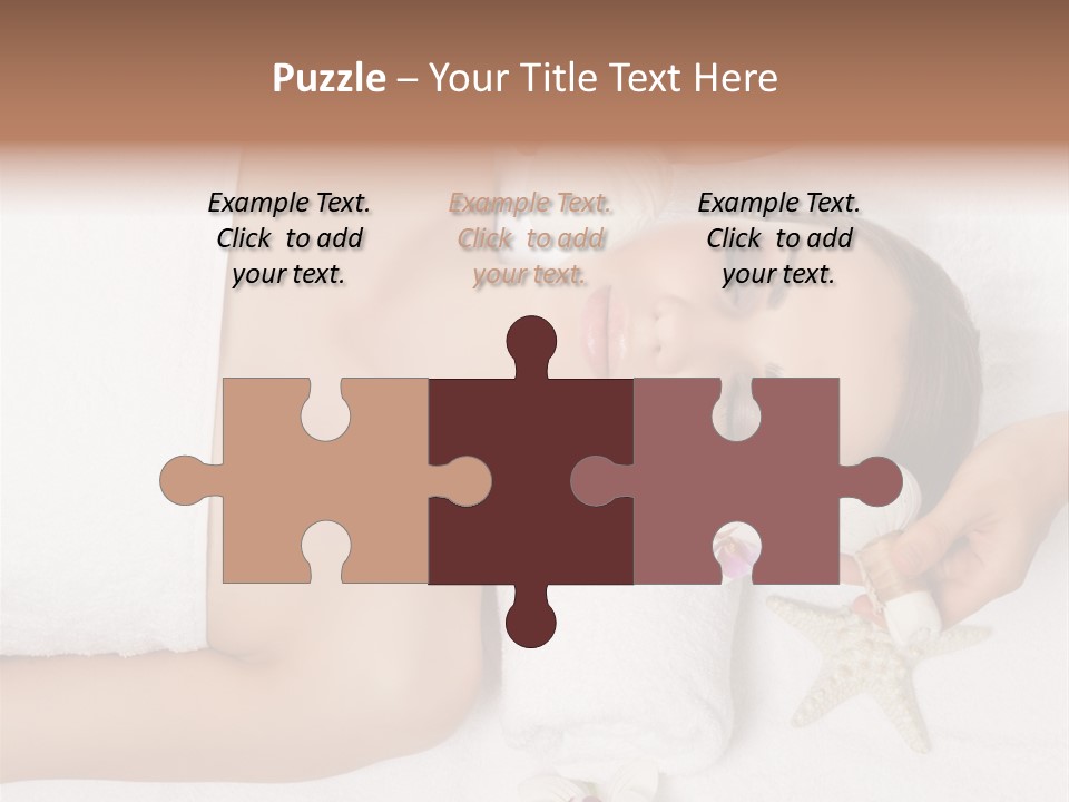 Beautiful Hand Skin PowerPoint Template