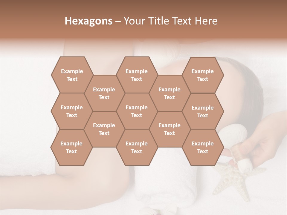 Beautiful Hand Skin PowerPoint Template