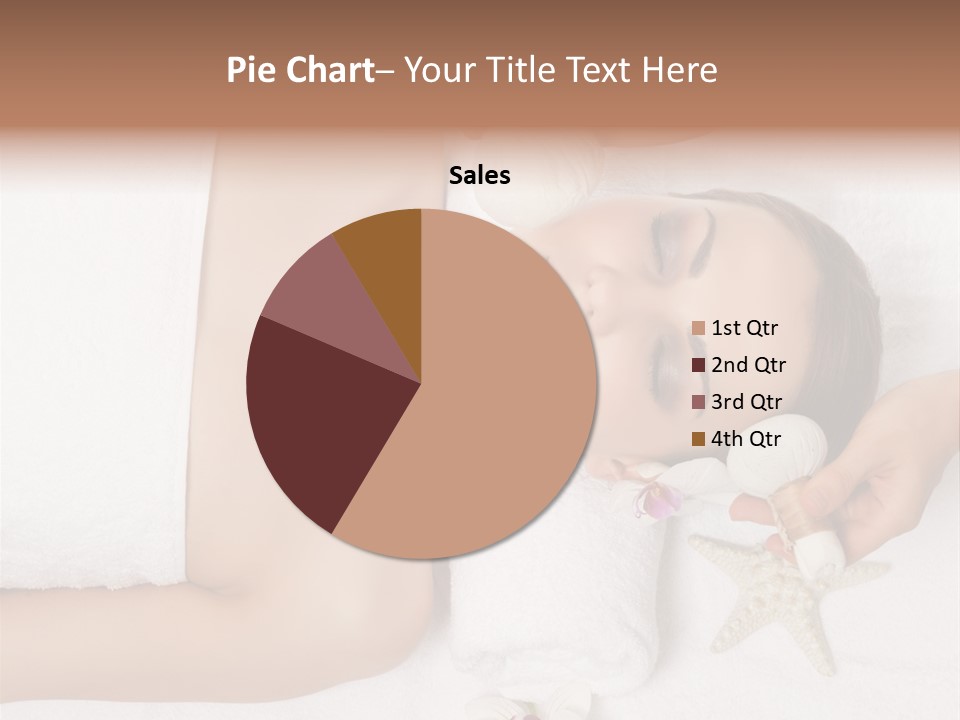 Beautiful Hand Skin PowerPoint Template